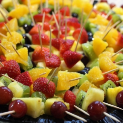 Fruit Salad Skewers