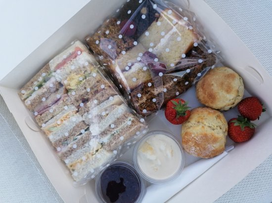 Boxed afternoon tea